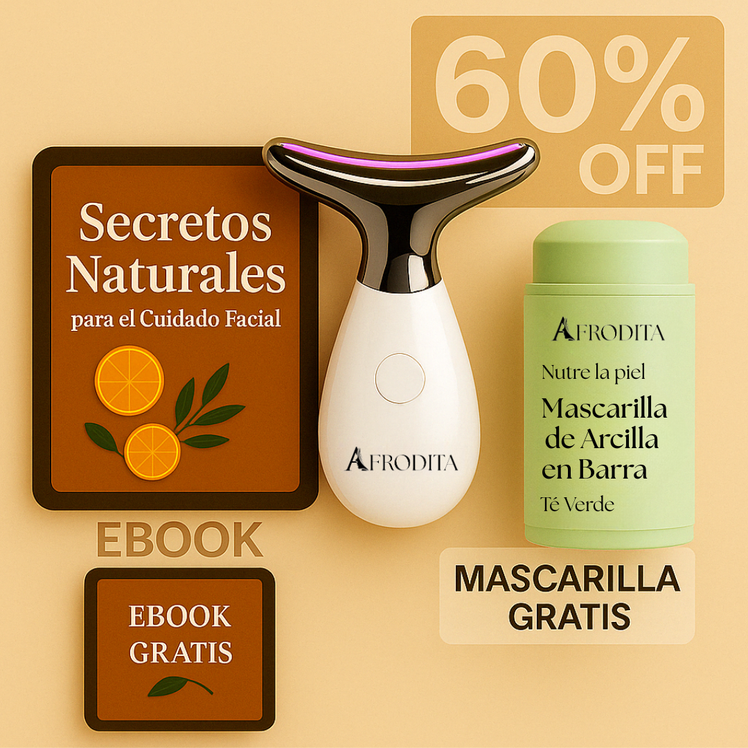 AFRODITA Escultor Facial LED 3 en 1